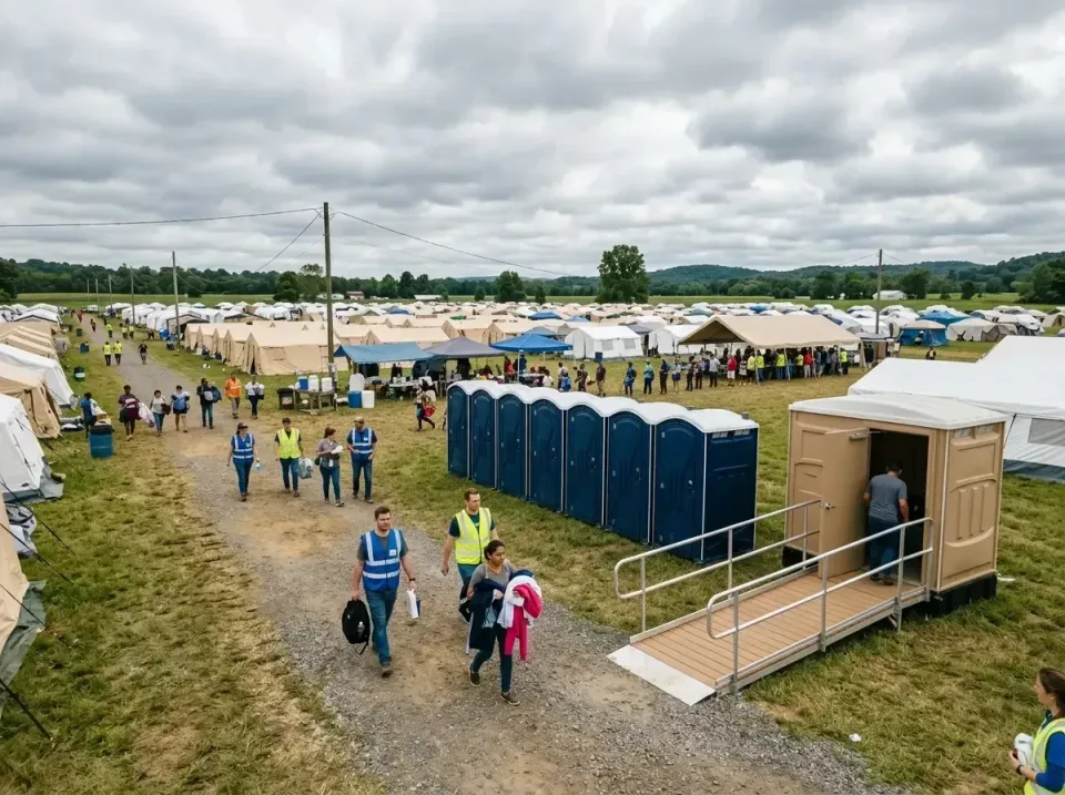 disaster-relief-camp-restrooms-010 — frequently asked questions, Dumpster & Portable Bathrooms Rental in Sumter, SC